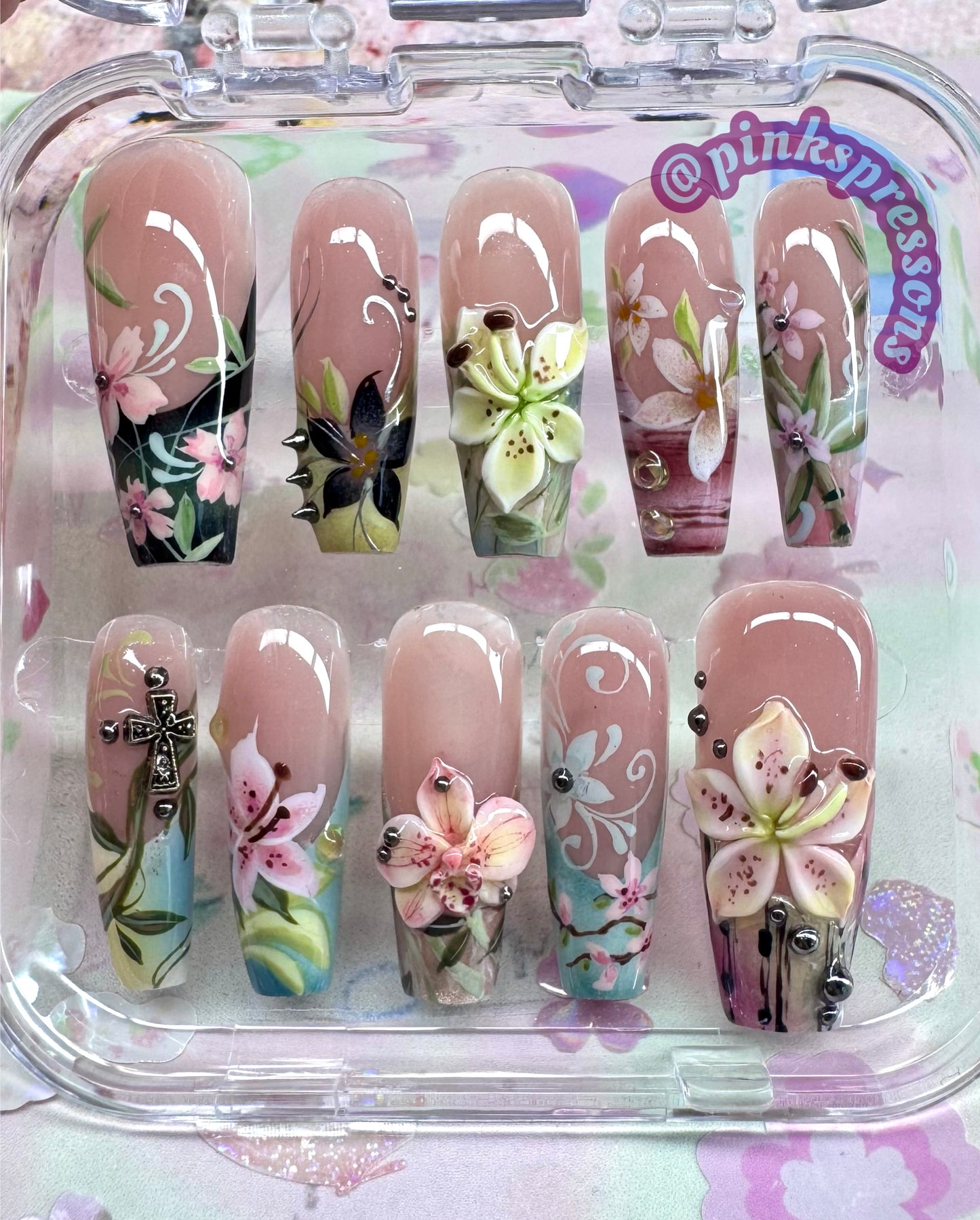Oriental florals